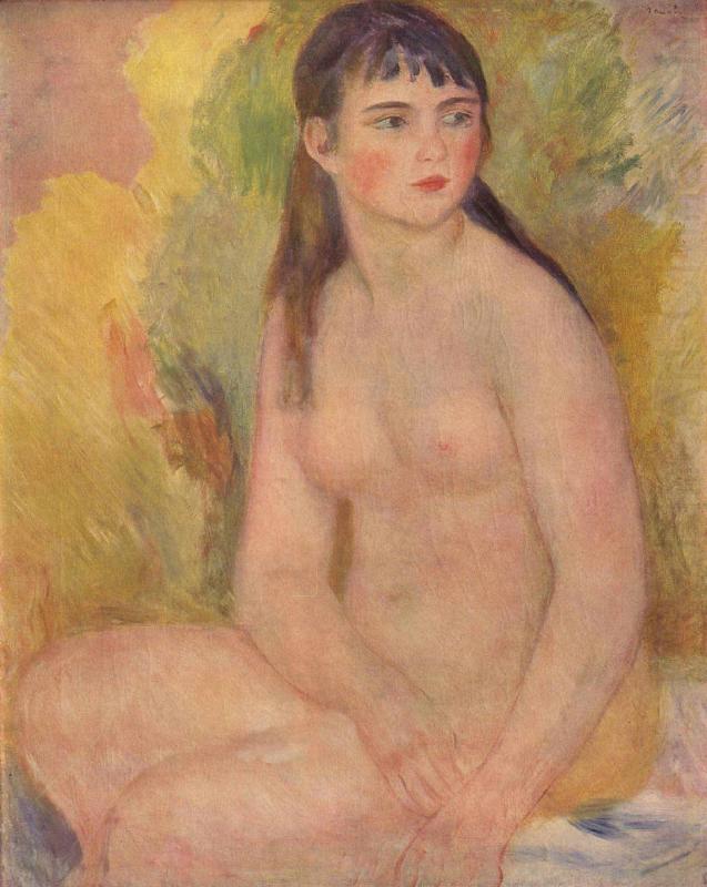 Pierre-Auguste Renoir Weiblicher Akt